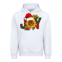 White joy christmas with sunflower bbs Urban Hoodie - BundleAndBundleShop