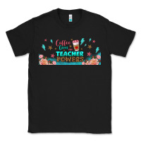 Black coffe gives me teacher powers libbey glass Classic Tee - BundleAndBundleShop