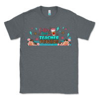 Charcoal Heather coffe gives me teacher powers libbey glass Classic Tee - BundleAndBundleShop