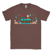 Chestnut coffe gives me teacher powers libbey glass Classic Tee - BundleAndBundleShop