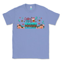 Colony Blue coffe gives me teacher powers libbey glass Classic Tee - BundleAndBundleShop