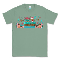 Sage coffe gives me teacher powers libbey glass Classic Tee - BundleAndBundleShop