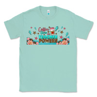 Seafoam coffe gives me teacher powers libbey glass Classic Tee - BundleAndBundleShop