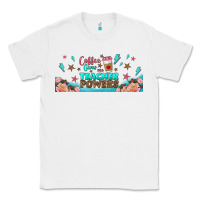 White coffe gives me teacher powers libbey glass Classic Tee - BundleAndBundleShop