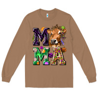 Toasted Coconut Mama Cow Halloween Long Sleeve Tee - texasbilliewilder