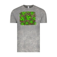 Cloud Rock st patricks day shamrock and leopard distressed ba Vintage Tee - RanaPortraitStore