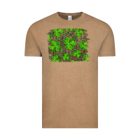 Vintage Coffee st patricks day shamrock and leopard distressed ba Vintage Tee - RanaPortraitStore