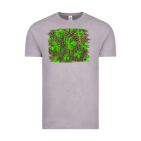 Vintage Zinc st patricks day shamrock and leopard distressed ba Vintage Tee - RanaPortraitStore