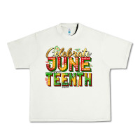 Pistachio celebrate juneteenth Urban Heavy Tee - Zillion Design Studio