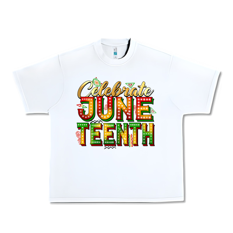 Celebrate Juneteenth Urban Heavy Tee by Zillion Design Studio | Teevron