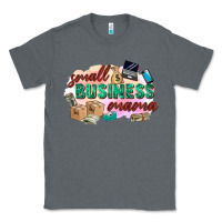 Charcoal Heather small business mama Classic Tee - Zillion Design Studio