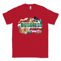 Red small business mama Classic Tee - Zillion Design Studio