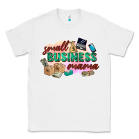 White small business mama Classic Tee - Zillion Design Studio