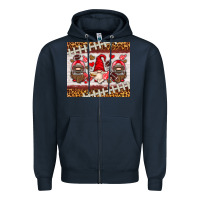 Navy American football gnome Zipper Hoodie - HRA Design Shop