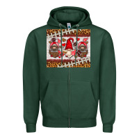 Sports Green American football gnome Zipper Hoodie - HRA Design Shop