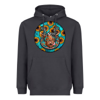 Smoke horseshoe circle Heavyweight Hoodie - JahusDesignShop