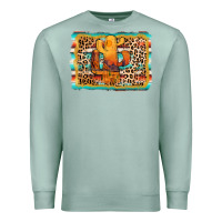 Seafoam cactus western leopard Premium Sweatshirt - AdoDesignShop