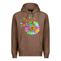 Chestnut sunflower love hugs Premium Hoodie - MaliasSmallBusiness