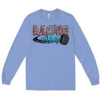 Colony Blue racing vibes Long Sleeve Tee - Zillion Design Studio