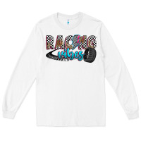 White racing vibes Long Sleeve Tee - Zillion Design Studio