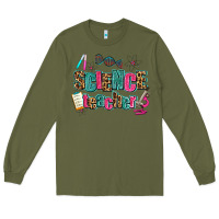 Army Green science teacher Long Sleeve Tee - AdoDesignShop