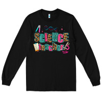 Black science teacher Long Sleeve Tee - AdoDesignShop