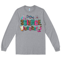 Heather Grey science teacher Long Sleeve Tee - AdoDesignShop