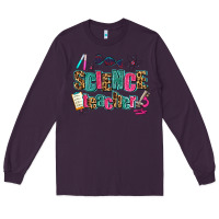 Plum science teacher Long Sleeve Tee - AdoDesignShop