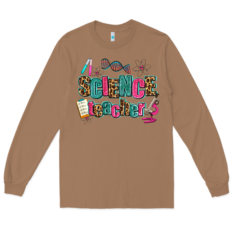 Science Teacher Long Sleeve Tee by AdoDesignShop | Teevron
