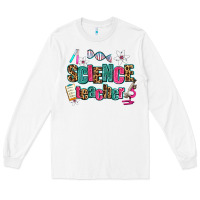 White science teacher Long Sleeve Tee - AdoDesignShop
