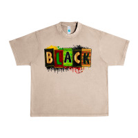 French Oak black Urban Heavy Tee - Zillion Design Studio