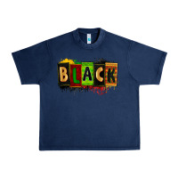 Navy black Urban Heavy Tee - Zillion Design Studio