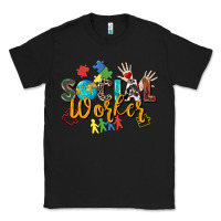 Black social worker Classic Tee - Zillion Design Studio