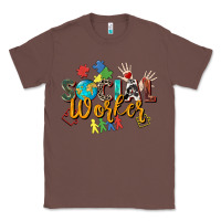 Chestnut social worker Classic Tee - Zillion Design Studio