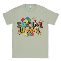 Matcha social worker Classic Tee - Zillion Design Studio
