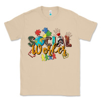Mushroom social worker Classic Tee - Zillion Design Studio