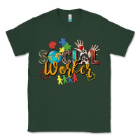 Sports Green social worker Classic Tee - Zillion Design Studio