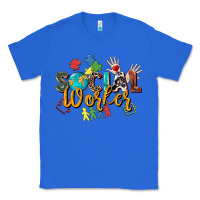 True Royal social worker Classic Tee - Zillion Design Studio