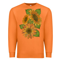 Carrot sunflowers b Premium Sweatshirt - Artiststas