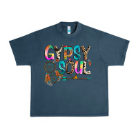 Midnight Navy gypsy soul Urban Heavy Tee - texasbilliewilder