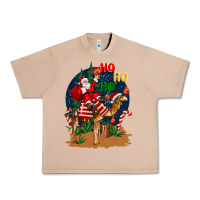 Burro Christmas  camel with Santa Urban Heavy Tee - BarkalooDesign