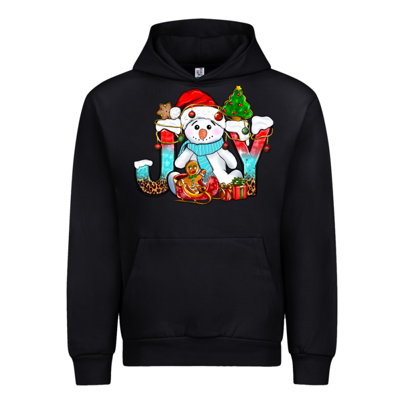 Joy Christmas With Snowman Bbs Urban Hoodie by BundleAndBundleShop | Teevron