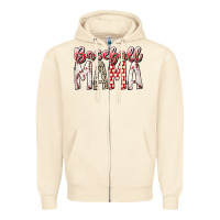 Sandshell baseball  mama Zipper Hoodie - RacoonDesign