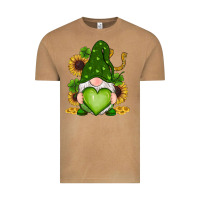Vintage Camel st patricks day shamrock sunflowers gnomes Vintage Tee - RanaPortraitStore