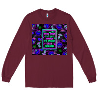 Burgundy Move Over Hot Girl Summer It's Spooky Bitch Season Long Sleeve Tee - texasbilliewilder