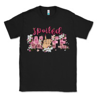Black spoiled wife Classic Tee - Zillion Design Studio