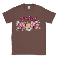 Chestnut spoiled wife Classic Tee - Zillion Design Studio