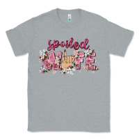 Heather Grey spoiled wife Classic Tee - Zillion Design Studio