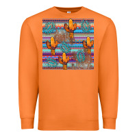 Carrot cactus gemstone seamless Premium Sweatshirt - AdoDesignShop