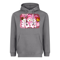 Storm chillin pink   with my snowmies  ado Heavyweight Hoodie - AdoDesignShop